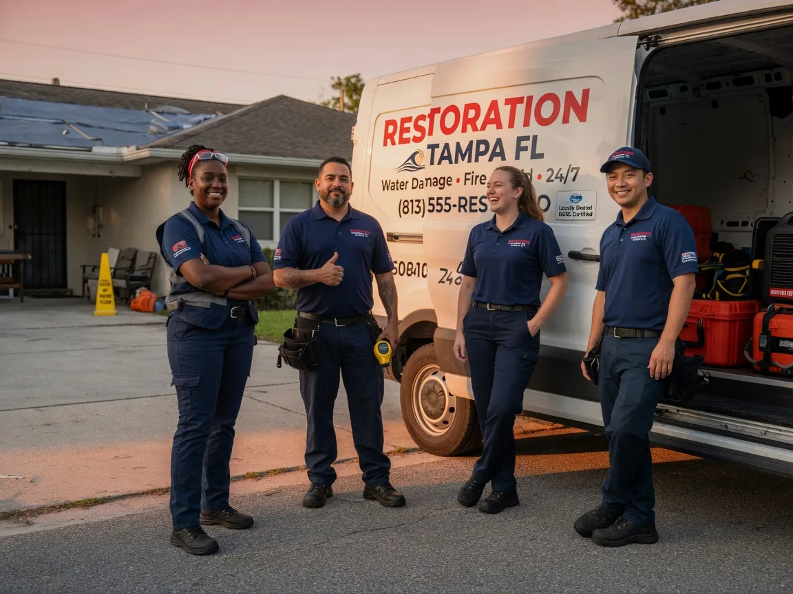 Water Damage Restoration company in Blue Earth, MN